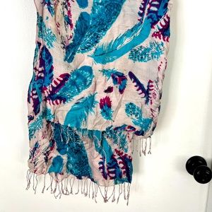 Bright color scarf